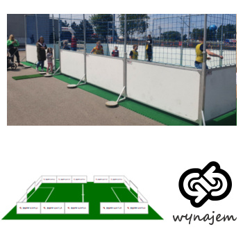 Wynajem boiska mobilnego do piłki nożnej 12m x 8m