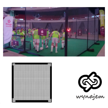 Wynajem piłkochwytu suprawall 2m x 2m